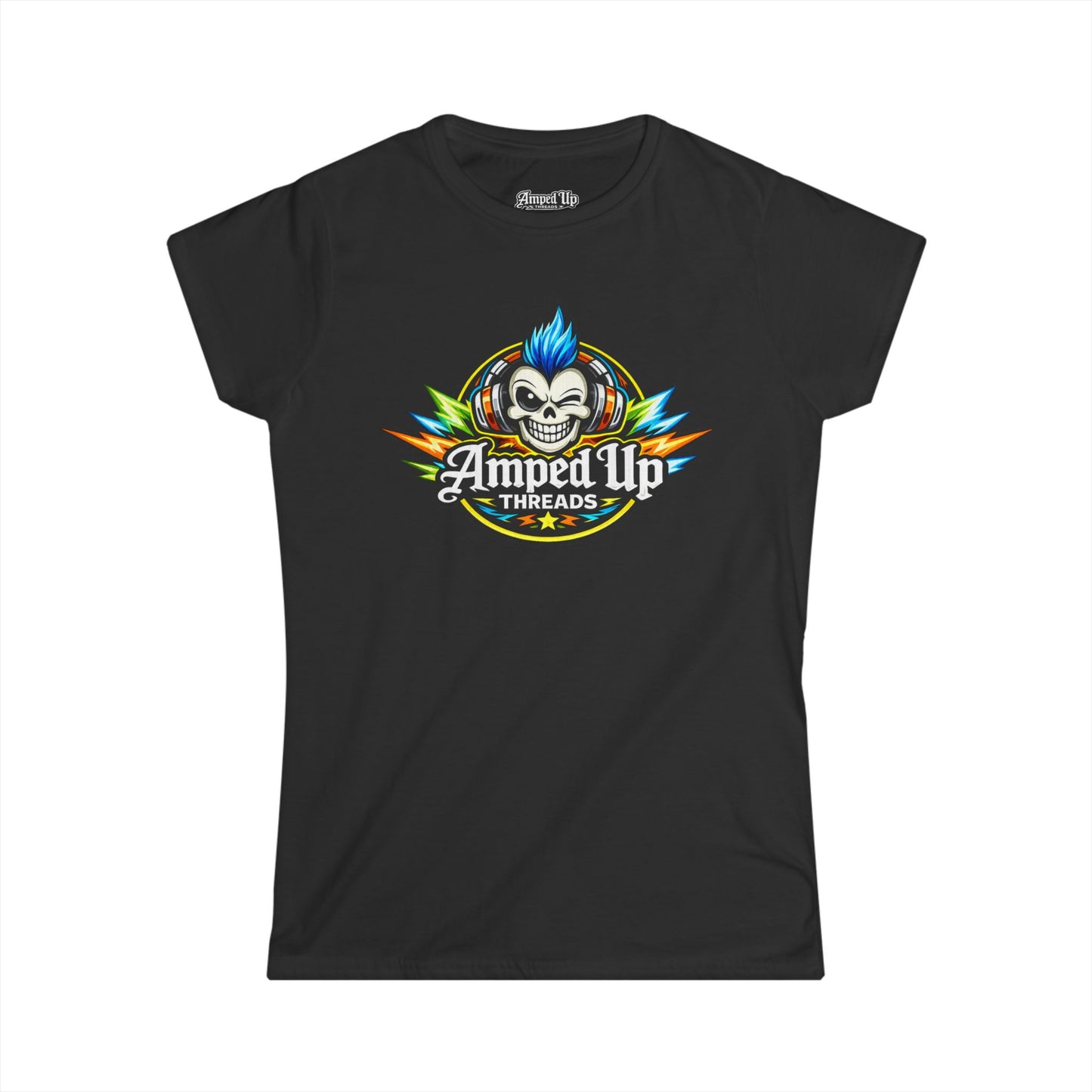 AMPED UP SKULL LOGO WOMEN