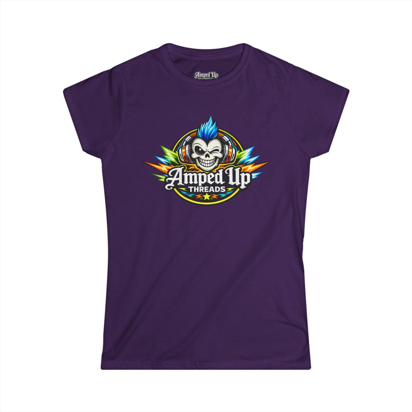 AMPED UP SKULL LOGO WOMEN